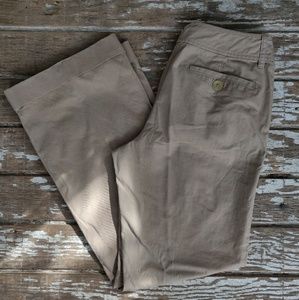 BANANA REPUBLIC Cuffed Khakis